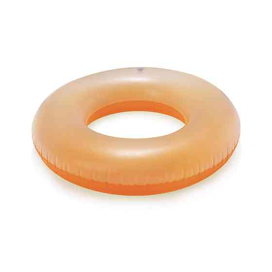 Коло надувное для плавания Bestway 36025-04 оранжевое, 91 см Киев