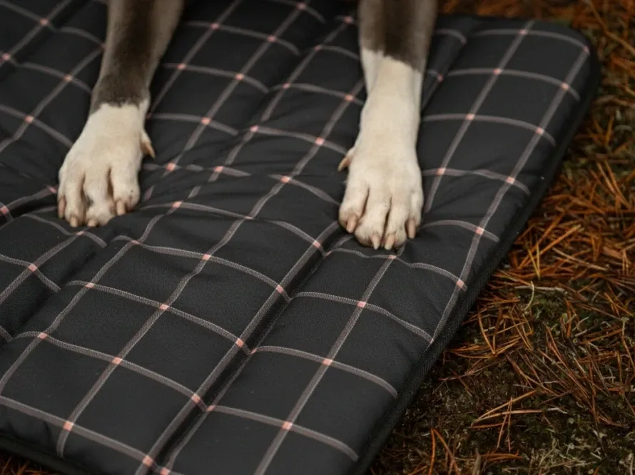 Килимок для подорожей для собак Harley and Cho Travel Roll-up Scotch: вологостійка підстилка для тварин (Оксфорд) L Одеса - фото 7