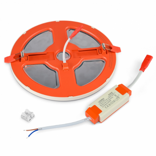 LED Світильник врізний 18W+6W 5000+2700К з декоративною підсвіткою VL-DL4R-1852 Videx Житомир - изображение 9