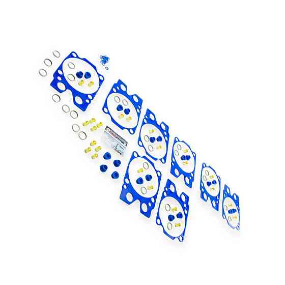 Комплект прокладок двигателя Камаз, ЗИЛ-133, Урал-4320 (3 наименования, 2 металл) синий евро 26 (малый) Мукачево