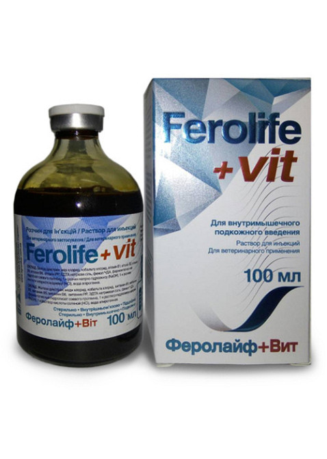 Феролайф+Віт 100 мл (залізо з вітамінами) O.L.KAR. Вінниця - фото 1