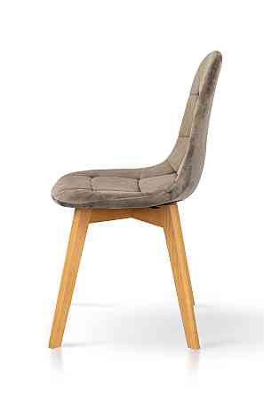 Стілець ІРИС, велюр сірий Київ