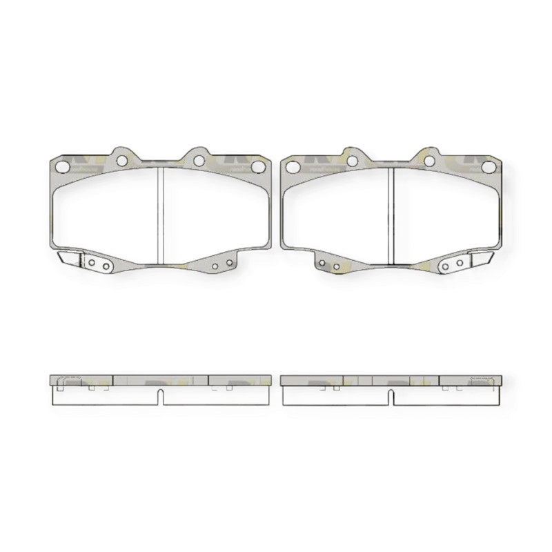 Колодки передні Toyota Hilux 11- гальмівні Мукачево - фото 1