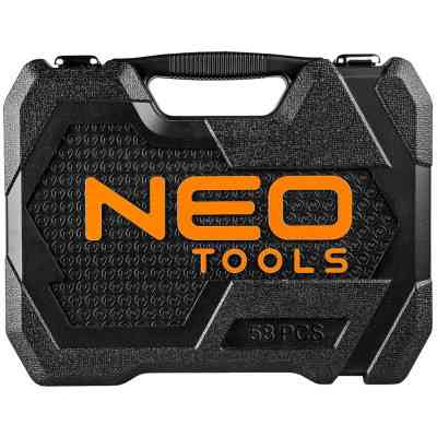 Набір головок Neo Tools 58шт, 1/2&quot;, CrV, кейс (10-042) Вінниця