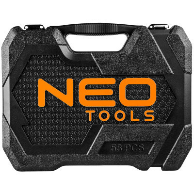 Набор головок Neo Tools 58шт, 1/2", CrV, кейс (10-042) Винница - изображение 5