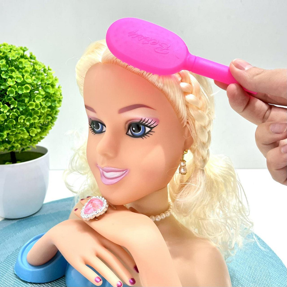 Лялька-манекен Голова для зачісок манікюру з аксесуарами (3397) Чернігів - фото 3