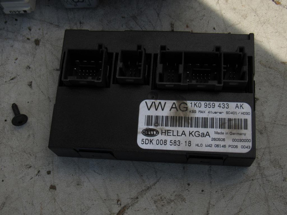 Блок керування двигуном VW Caddy 1.9 tdi 2004-2010 (0281012469) комплект Ковель - изображение 5