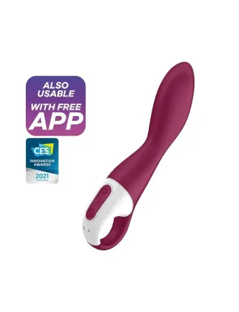 Смарт вібратор точки G Satisfyer Heated Thrill з функцією підігріву Львів