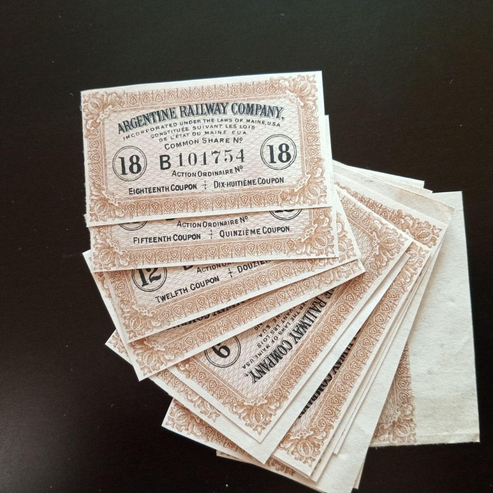 Купон облігації 19. г Акції. (36) Полтава - фото 1