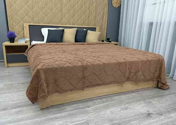 Плед-покривало Ромб 200х230 см (+-5см) Коричневий (87-258) Київ