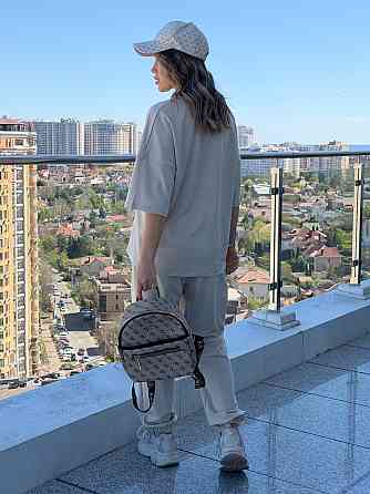 Жіночий легкий спортивний костюм із футболкою "Amante" |  Норма та батал Бежевий, 54-56 Київ