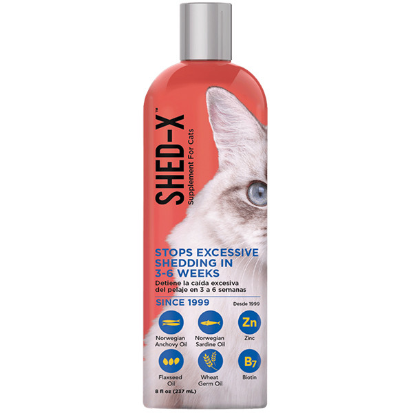 SynergyLabs Shed-X Cat СІНЕРДЖІ ЛАБС ШЕД-ІКС КЕТ добавка для шерсті проти линьки для котів Київ - фото 1