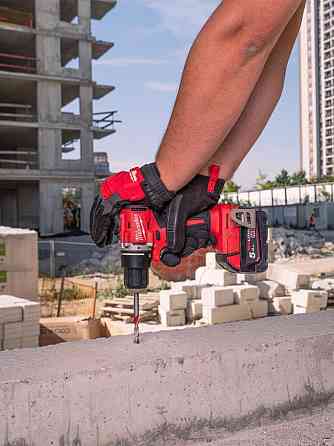 Дриль-шуруповерт акумуляторна безщіткова ударна MILWAUKEE M18 BLPDRC-0 (60Нм) (каркас) + M18 B2 подарунок Одеса