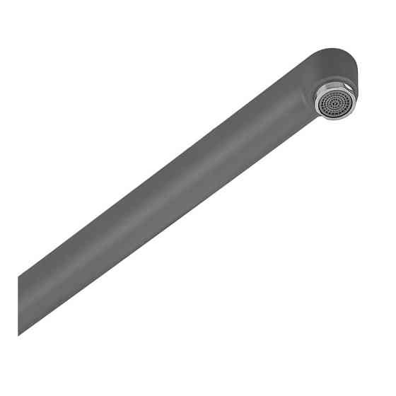 Змішувач для ванни Plamix Oscar-006 Euro SET Graphite (з шлангом, лійкою та кронштейном.) (Колір графіт) (PM6098)   ( 29375 ) Харьков
