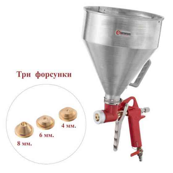 Розбрискувач INTERTOOL PT-0401 6000мл 3-6шт штукатурний Коломыя