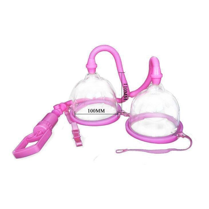 Двойная вакуумная помпа для груди BI-014091-5 Sex Aura Киев - изображение 6