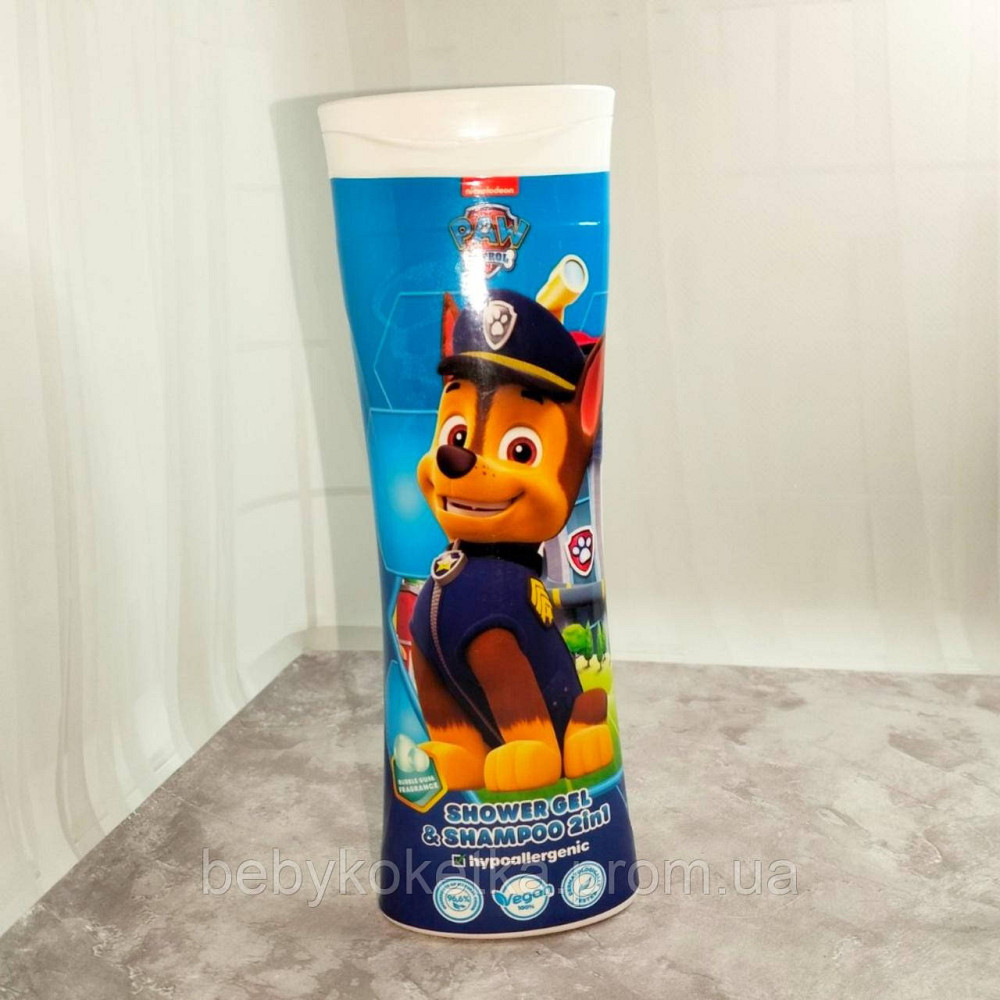 Дитячий шампунь та гель для душу 2в 1 Nickelodeon Paw Patrol Жувальна гумка Львів - фото 1