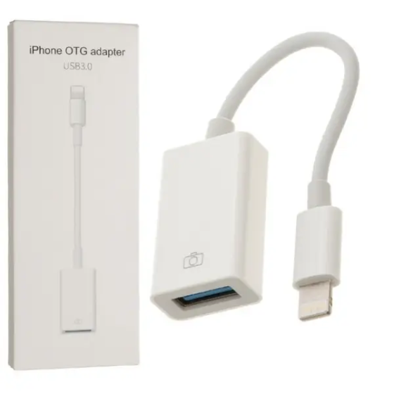 Перехідник USB 3.0 - Lightning 8 см Луцьк