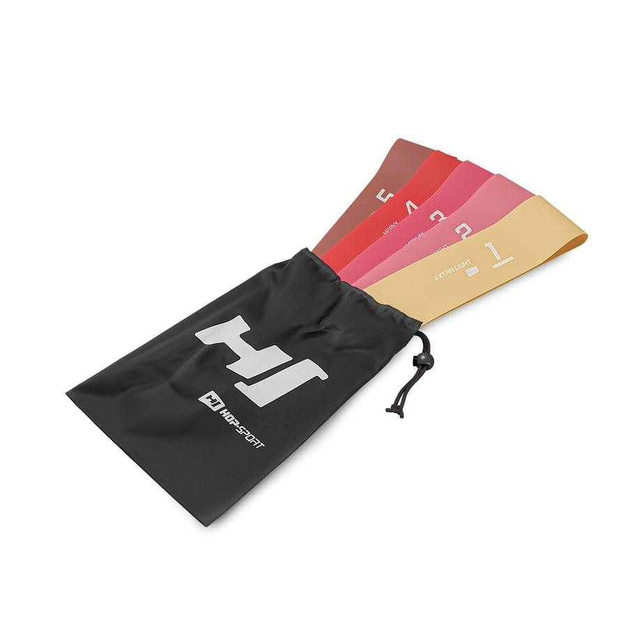 Набір резинок для фітнесу Hop-Sport 600x50мм HS-L650RLR Червоний Київ - фото 10