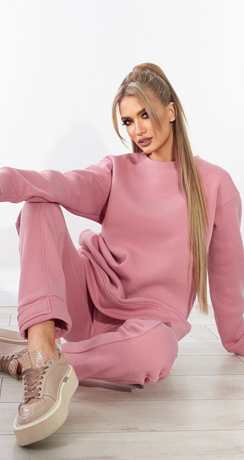 Теплий костюм на флісі з великими кишенями (42) Київ - фото 4