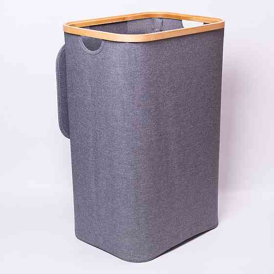 Yiwu Кошик для білизни з кришкою 40×30×60 (см) м'який 70 (л) HP-41-16 Київ