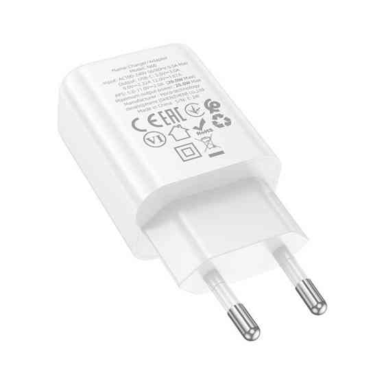 Сетевое зарядное устройство HOCO N60 Gentle single port PD20W charger (EU) White Одесса