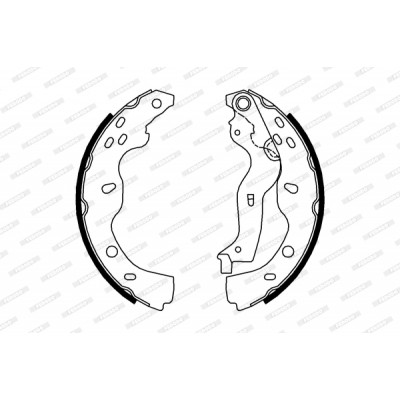 Гальмівні колодки FERODO FSB691 Вінниця - фото 1