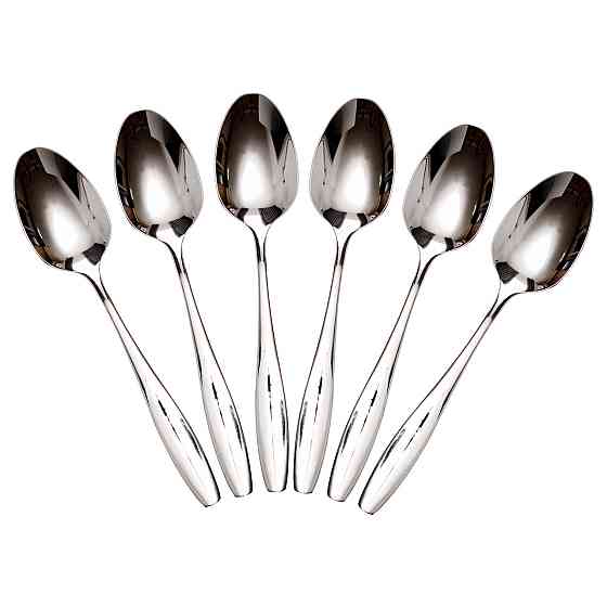 Набор столовых ложек из нержавеющей стали, 6 штук Киев