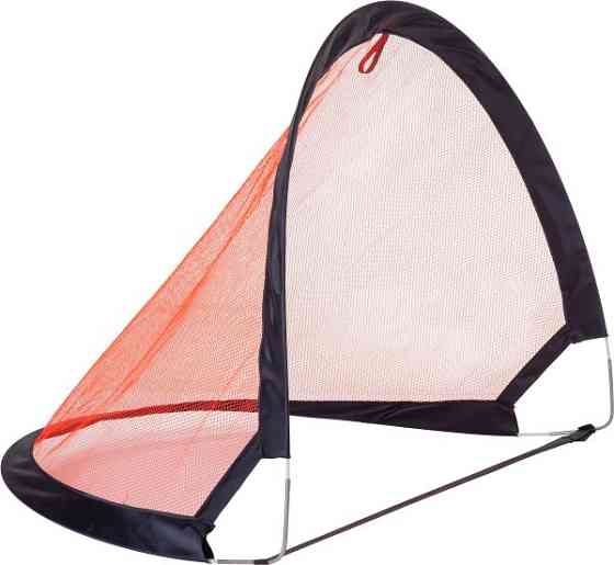 Врата футбольные Pure2Improve POP-UP 120 x 86 см, черно-красные Киев