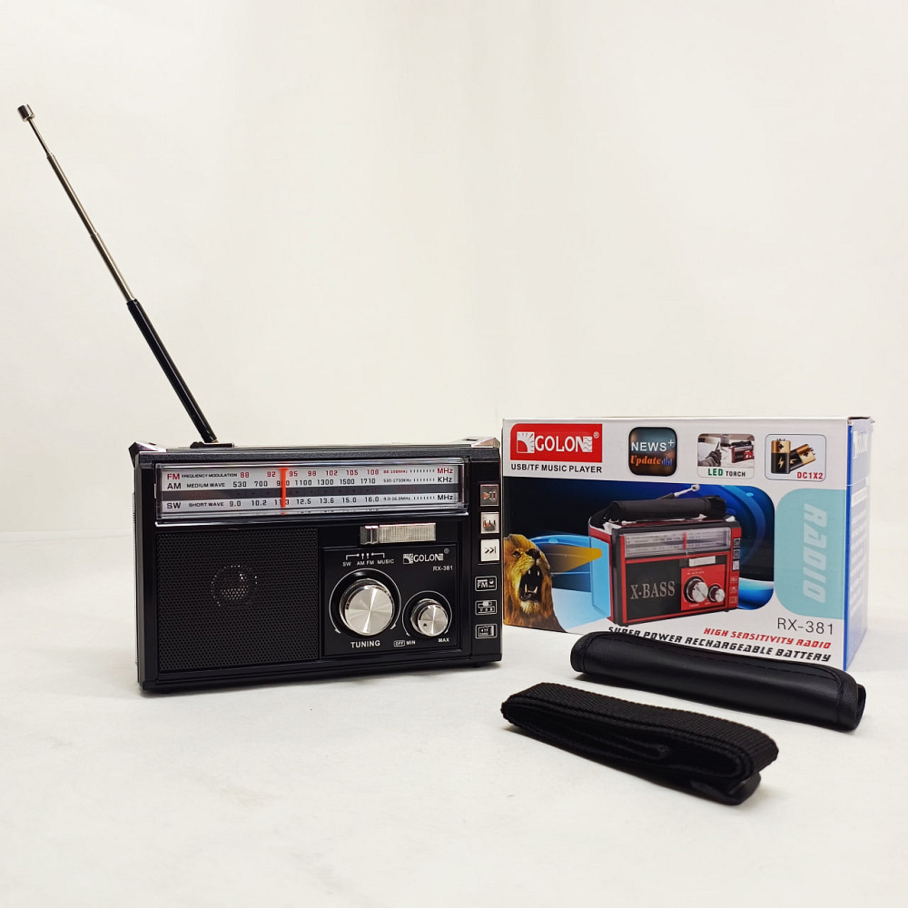 Радиоприемники магнитофоны fm приемник Golon RX-381, Радиоприемник am fm, Радио фм прямой эфир AO-23 Львов - изображение 13