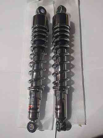 Амортизаторы (пара)   мотоцикл Ява   33 см, регулируемые   (хром) Мукачево