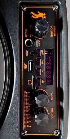 Блютуз колонка большая с микрофоном и RGB подсветкой TTD-2807 Харьков