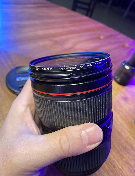 Canon EF 24-105mm f/4L IS II USM – профессиональный объектив (б/у) Киев - изображение 2