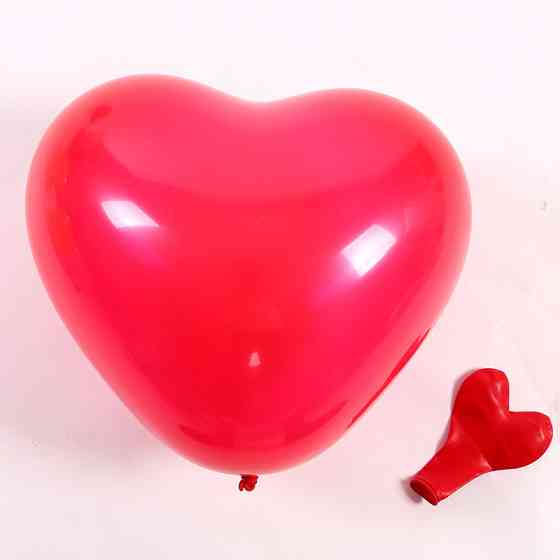 Кульки серця латексні 10 штук 12 дюймів різнобарвний Київ