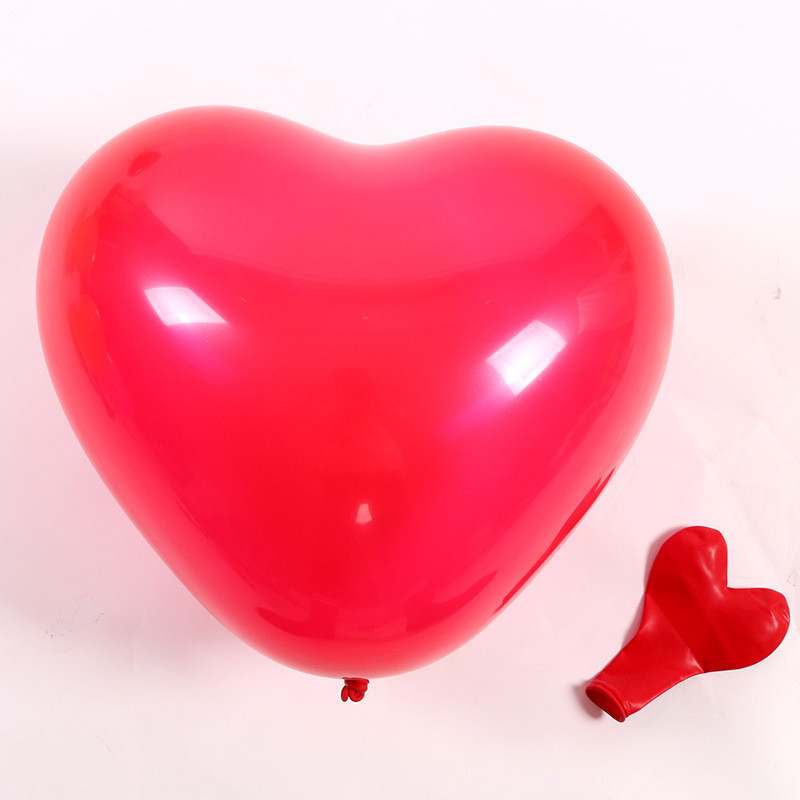 Кульки серця латексні 10 штук 12 дюймів різнобарвний Київ - фото 2