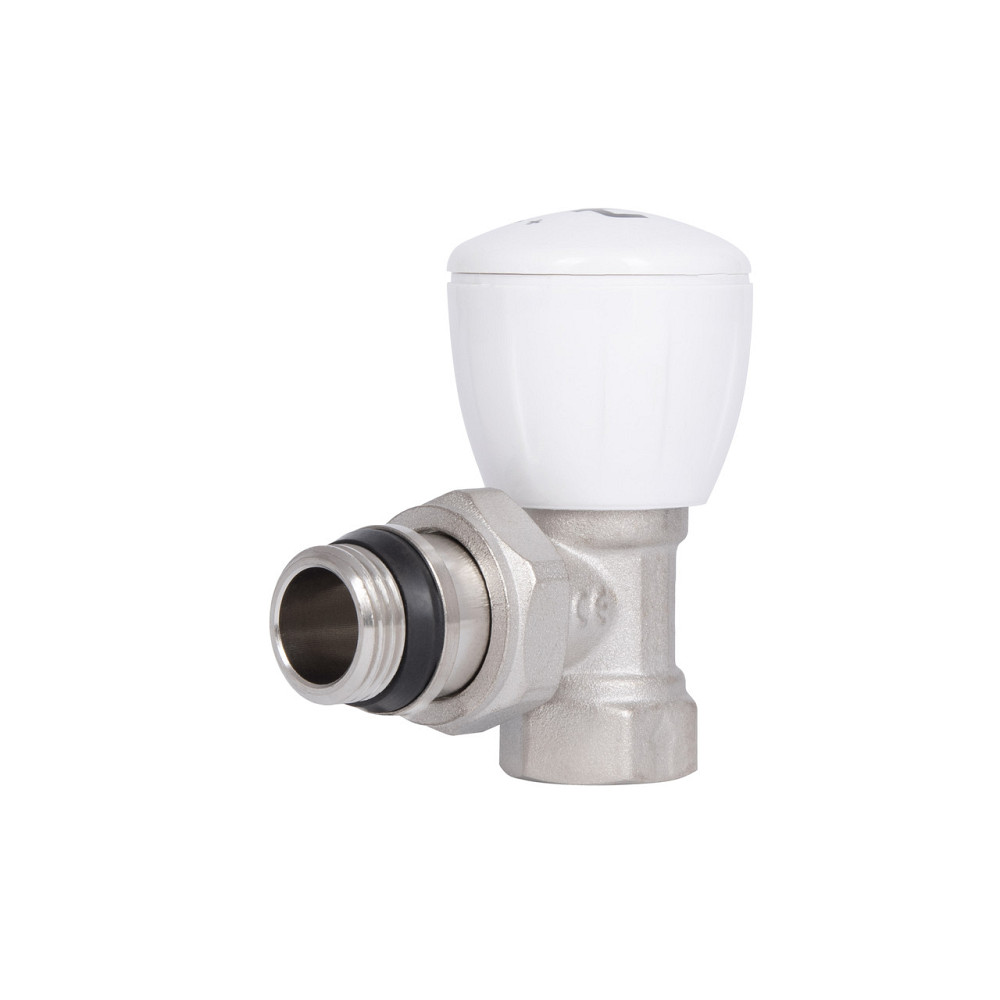 Кран радіаторний Thermo Alliance Standart Powerful 1/2" з антипротіканням кутовий SF232W15 Київ - фото 1