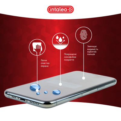 Скло захисне Intaleo Full Glue Moto G72 Black (1283126582998) Вінниця - фото 6