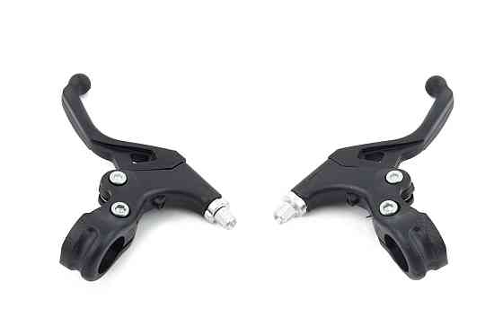 Ручки керма велосипедні (гальмові) (пара, чорні) Мукачево