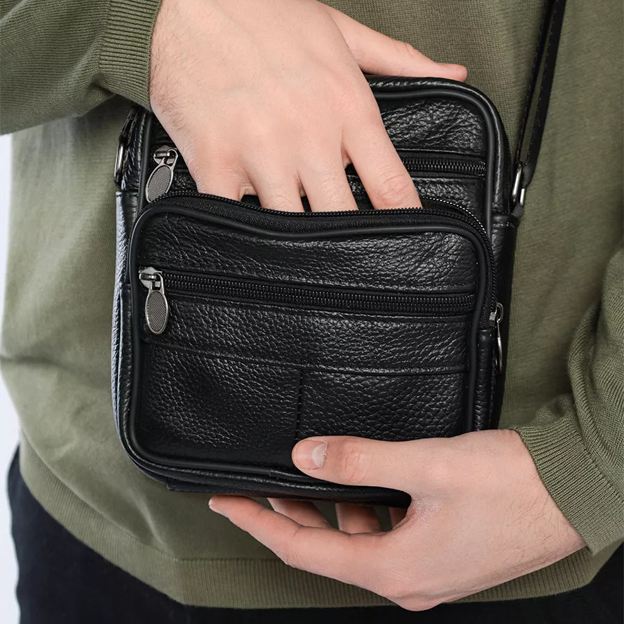 Месенджер повсякденний, Чоловіча сумка-барсетка для чоловіка, Сучасний месенджер, Сумки для документів AX-71 Львів - фото 16