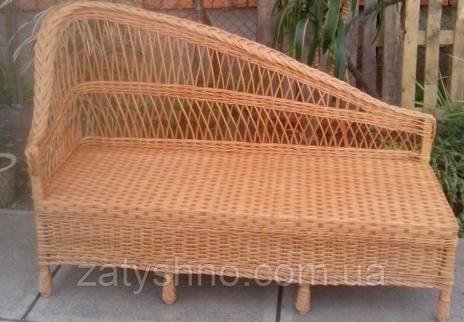 Комплект плетених меблів з лози для ресторану Київ - фото 4