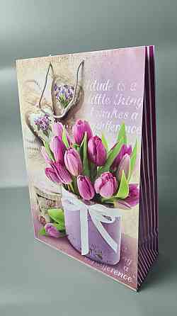 Пакет паперовий гігант вертикальний (30х42х12) (артGV-041) (12 шт) Харків