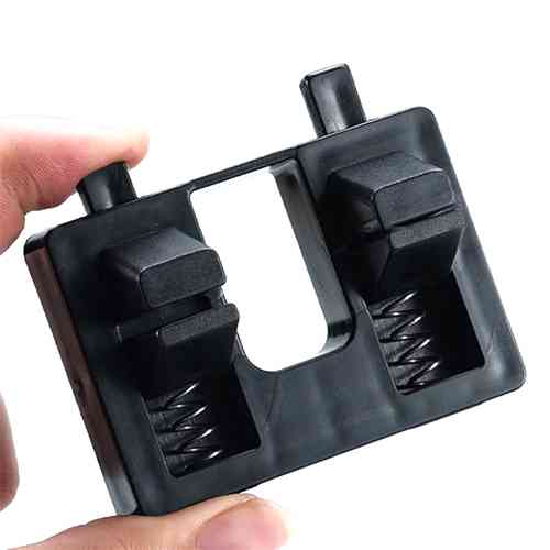 Держатель фиксатор для сварки пайки проводов с 2 пружинными зажимами пластик Винница