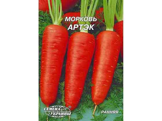 Гігант Морква Артэк 20г (10 пачок) ТМ НАСІННЯ УКРАЇНИ Київ