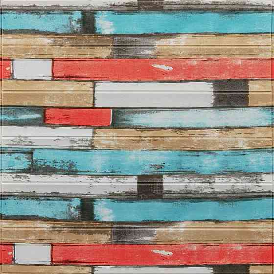 Самоклеюча декоративна 3D панель 700х700х5мм Рожеве дерево (050) SW-00000172 Київ