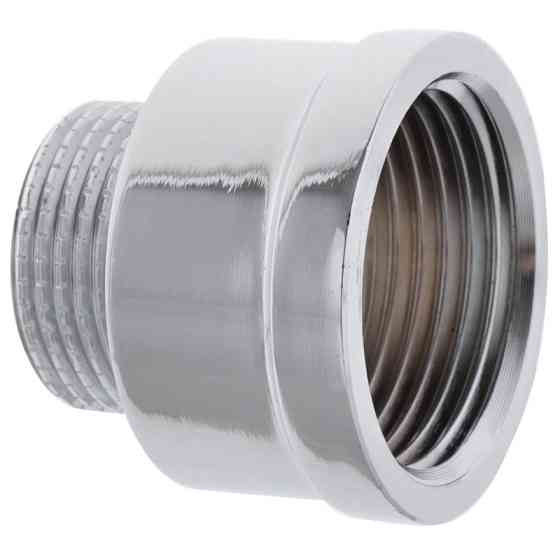 Перехідник (коннектор) 3/4 "х1" (хром) Koer KF.A0810.CHR (KF0136) Київ