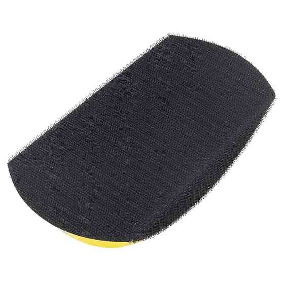 Sigma Блок шлифовальный ручной полиуретановый Ø125мм с липучкой (прямоугольный) SIGMA (9110171) Коломыя