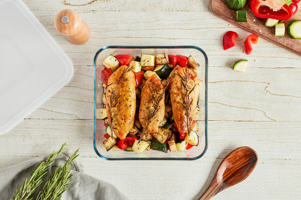 Форма з кришкою Pyrex Cook&Freez, 20х20х7 см (7092354) Київ - фото 3