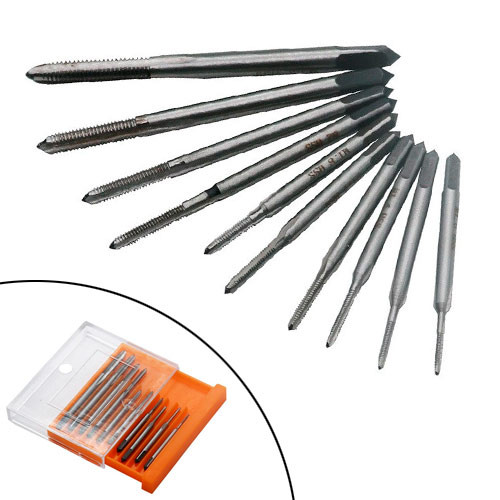 Набір мітчиків 10шт M1-М3.5, квадратні, HSS сталь Вінниця - фото 1