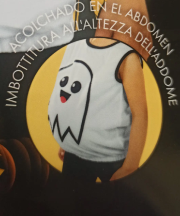 Костюм для Хелловін для дівчинки Привид 2-4 роки чорно-білий Київ