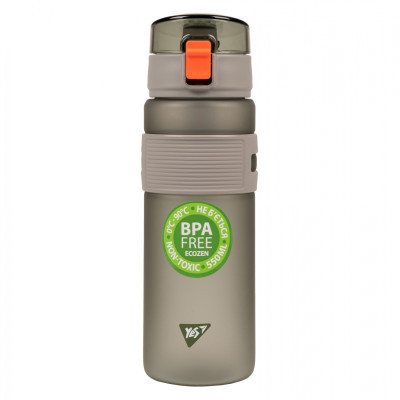 Поильник-непроливайка Yes Fusion 550 мл, сіра (708187) Винница - изображение 1